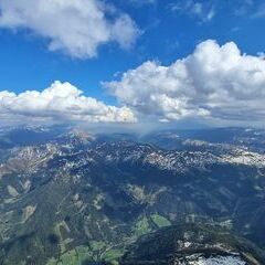 Flugwegposition um 14:28:04: Aufgenommen in der Nähe von Oppenberg, 8786, Österreich in 2973 Meter